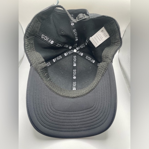 FIGS Adjustable Baseball Hat | Unisex | One Size | Black | Healthcare | Nylon - Picture 6 of 6